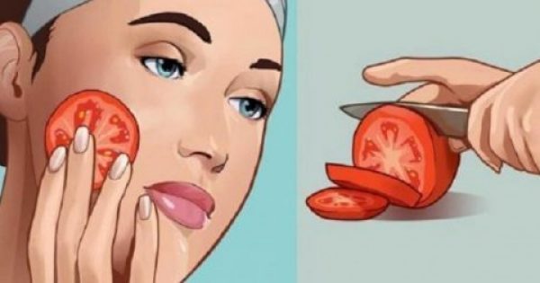 Featured Image for Βάλτε μια φέτα ντομάτας στο πρόσωπό σας και περιμένετε για 1 ώρα. Εκπληκτικό !