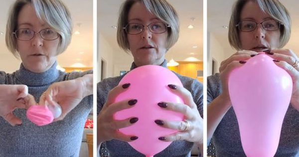 Πώς αντιδρά το σώμα στη γέννα; Δείτε το βίντεο με το μπαλόνι και το μπαλάκι του πινγκ-πονγκ