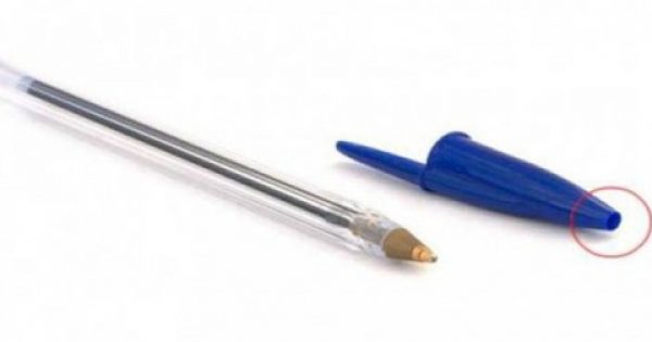Γνώριζες γιατί το καπάκι του στυλό είναι έτσι μπροστά; Η λεπτομέρεια που σώζει ζωές!