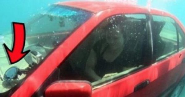 Αν το αμάξι σας βυθίζεται στο νερό, δείτε τι πρέπει να κάνετε για να σωθείτε!