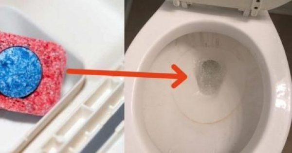 Featured Image for Παίρνει μια ταμπλέτα για το πλυντήριο και την ρίχνει στην τουαλέτα. Μόλις δείτε το αποτέλεσμα, θα το κάνετε κι εσείς!