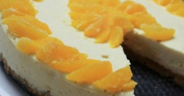 Cheesecake πορτοκάλι