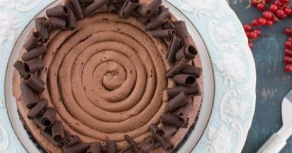 Υπέροχο σοκολατένιο cheesecake (Video)