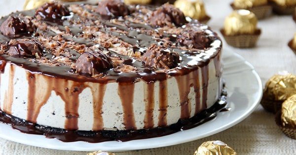 Featured Image for Cheesecake Ferrero Rocher