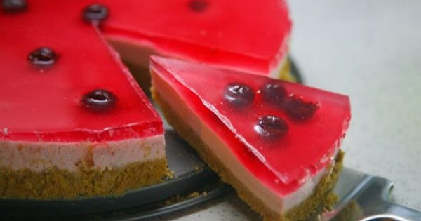 Cheesecake με ζελέ