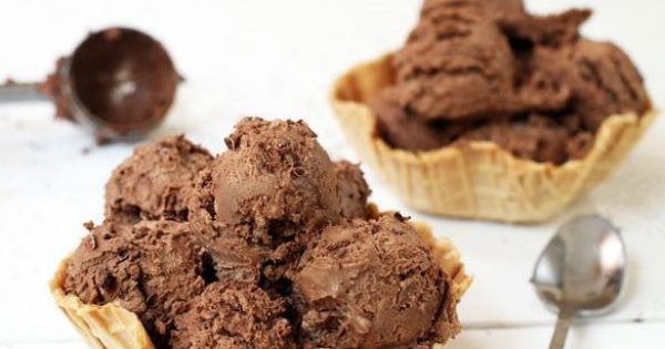 Παγωτό σοκολάτας με μασκαρπόνε